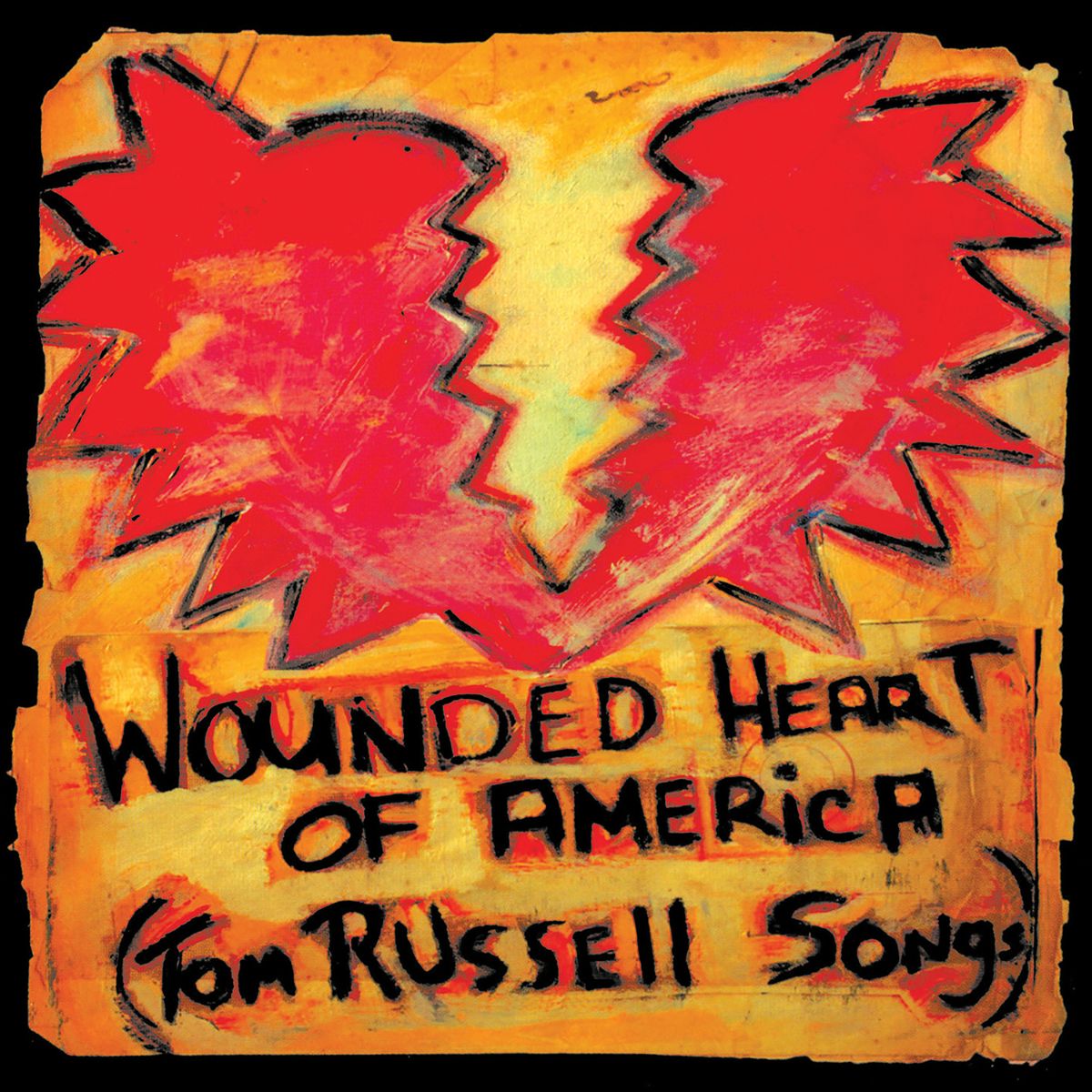 Album cover for “Tom Russell - Wounded Heart of America”
